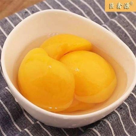 黄桃 水果罐头 山东桃罐头厂家 直供 巨鑫源罐头食品