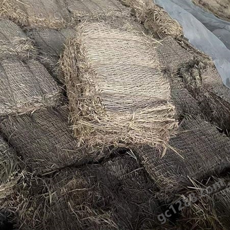 工程防护地面防滑垫 稻草原料编织 编织整齐美观 早春农产品