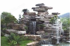假山流水喷泉鱼池 大型室外庭院石头假山喷泉 规格齐全可定制