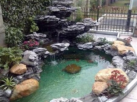 厂家直供千层石 假山石 园艺用 庭院假山鱼池造景用 上门设计