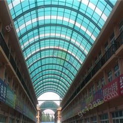 北京商场采光带施工安装，pc阳光板、耐力板、pc波浪瓦