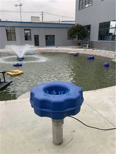 水下增氧喷泉曝气机,诚净CJPQ075型生活污水一体式曝气设备