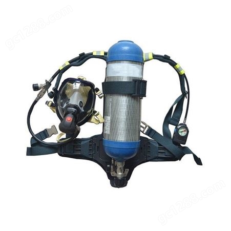 带面罩正压式空气呼吸器RHZKF6.8/30应急救援背负式呼吸器继开