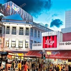 新加坡生活方式街区广告，2022年Bugis Street媒体广告价格