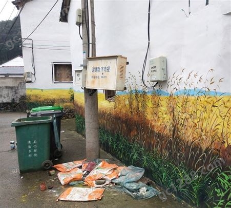 广州画室  山水画风景画 玄关装饰画  街道风景 3d立体墙绘设计