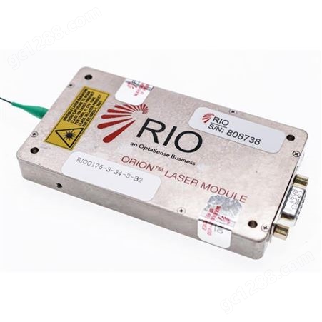 1064nm RIO窄线宽激光器模块 输出功率20mW 线宽15KHz