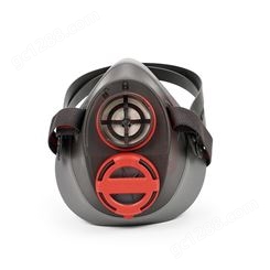 霍尼韦尔5200L橡胶防尘半面罩PM2.5颗粒物防毒喷漆半面具