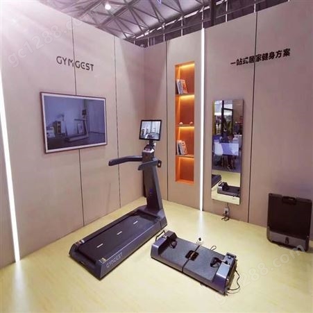 健身房工作室专用G21E智能跑步机减震可折叠支持语音控制 三马