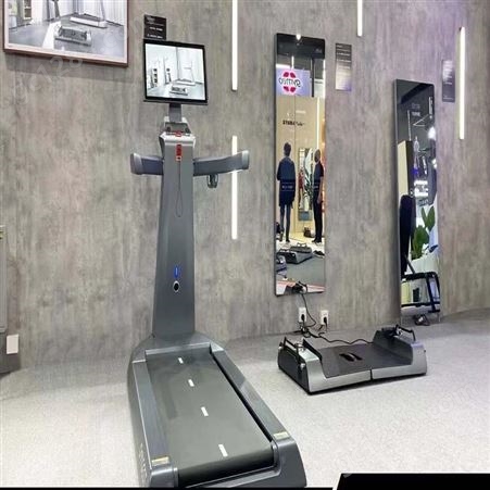 健身房工作室专用G21E智能跑步机减震可折叠支持语音控制 三马