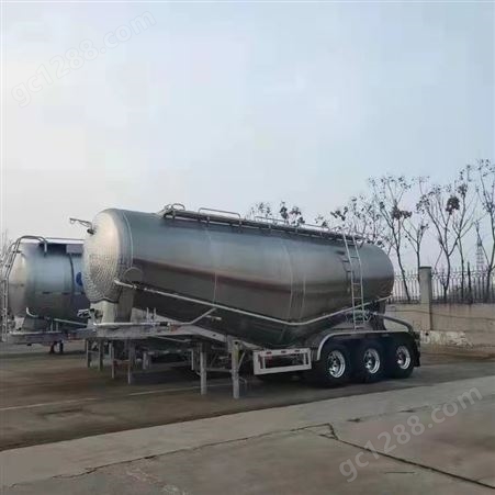 散装水泥罐车铝合金轻量化设计运输粉粒物料