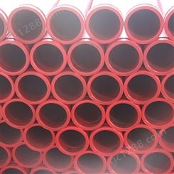 建筑工地采用地泵管高低压管耐磨管 布料机通用泵管