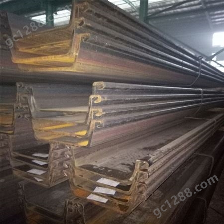 国洋生产热轧薄壁钢板桩 YS39 拉森板 围堰钢板可配送到厂