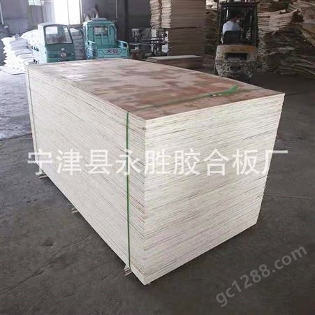 2440*1220永胜胶合板厂家定做各种尺寸异形板，2440*1220规格包装箱板