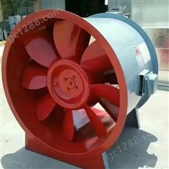 3C排烟风机 HTF双速高温 轴流式消防工业风机 庆飞定制