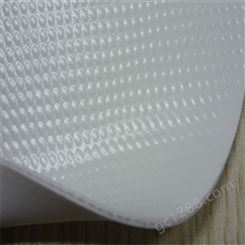 PVC夹网布 1.20mm白色水池布 遮阳棚面料 膜结构车棚