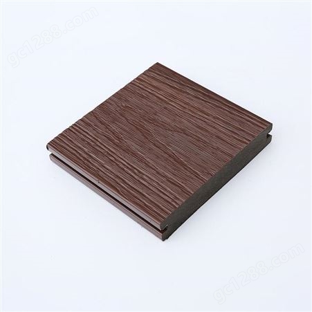 实心树纹共挤塑木地板-木塑墙板-捷科塑木地板