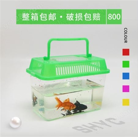 800家用鱼缸适用于乌龟、金鱼透明塑料盒 乌龟盒仓鼠笼子
