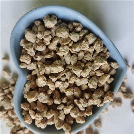 供应园艺植物栽培用黄金软质麦饭石颗粒 3-6目 宏裕