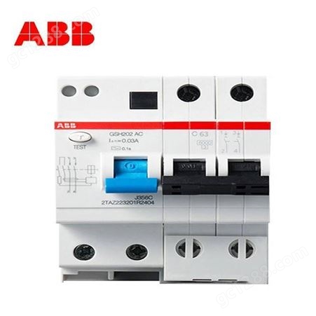 ABB电磁式漏电断路器F200系列接触器F202 AC-100/0.03/0.1/0.3/0.5
