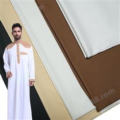 欧瑞纺织 现货 涤纶32*150D 中东阿拉伯大袍面料 平纹 染色