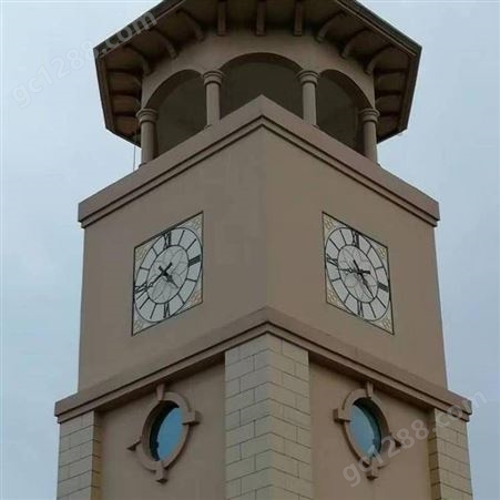 学校大钟表 钟楼建筑维修改造 科信技工后期免维护