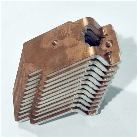 铜铝复合排导电连接板非标定制 电力传输异型接线排复合片 福能