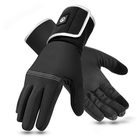 男女发热手套户外骑行装备触屏手套电加热手套滑雪保暖自行车手套