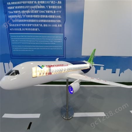 憬晨模型 飞机模型 公园飞机模型展览 商场飞机模型