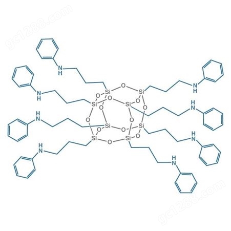 福斯曼 N-苯基氨基-笼形聚倍半硅氧烷C9H12N n(SiO1.5)n POSS