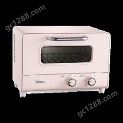 美的（Midea）PT12A0 迷你电烤箱 12L 网红烤箱精准控温 专业烘焙烘烤电烤箱