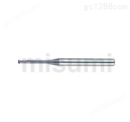 ALC-PEM2LBC2.5-10MISUMI ALC涂层硬质合金平头型立铣刀 2刃/超短刃/长颈型 ALC-PEM2LBC2.5-10